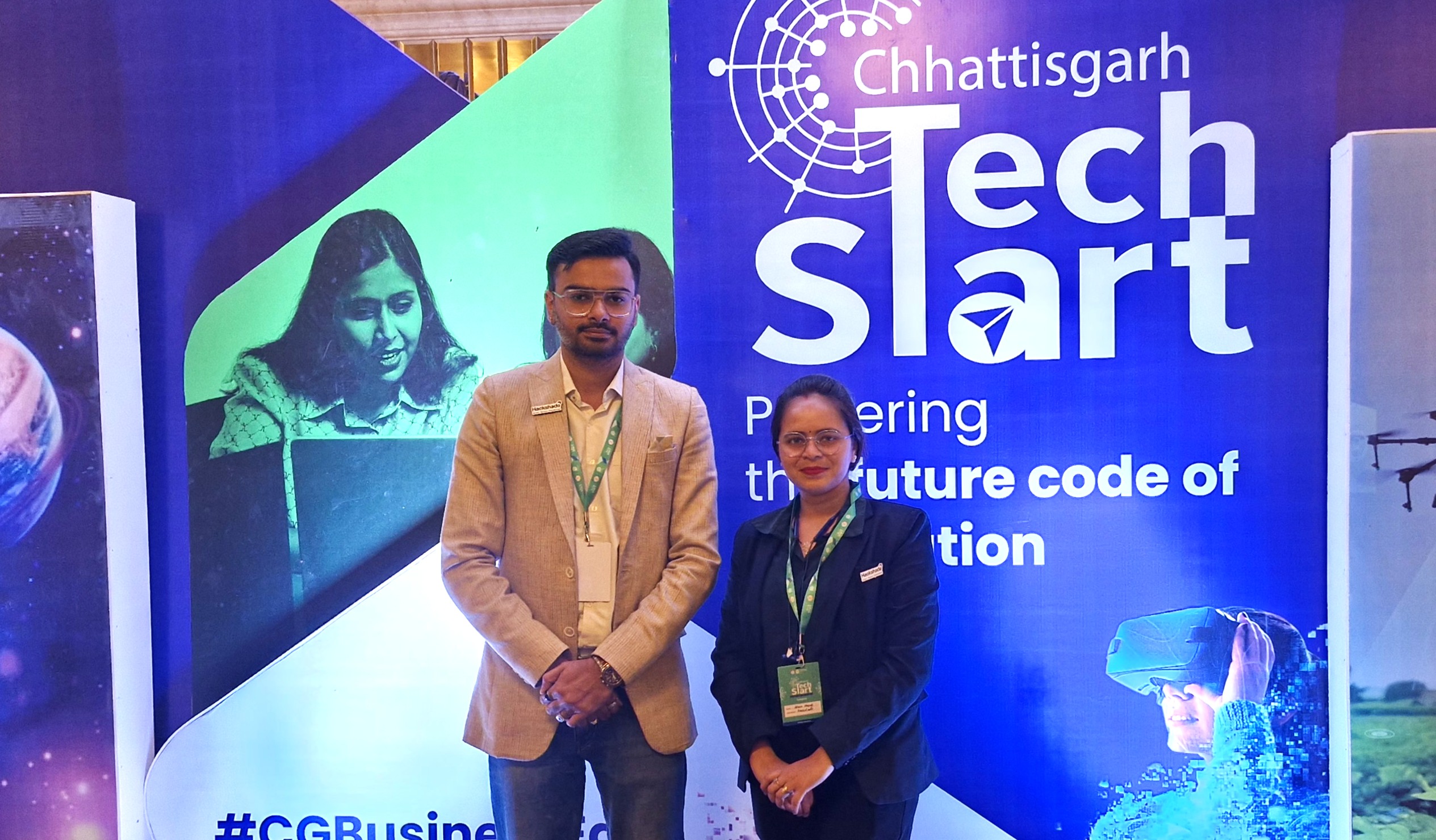 At Chhattisgarh Tech Start — Hackshade Technologies