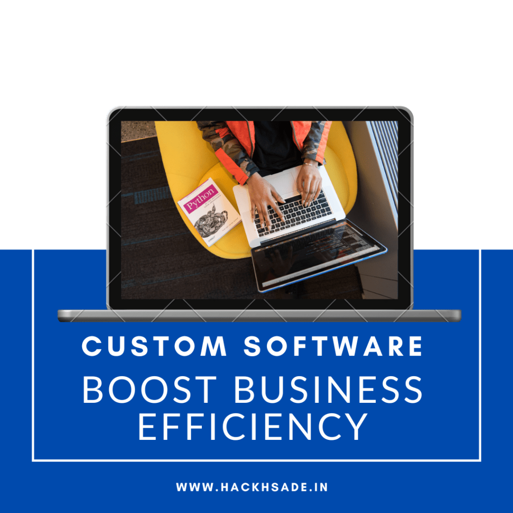 Unlock innovation and efficiency with custom software solutions from Hackshade Technologies. Elevate your business's potential today